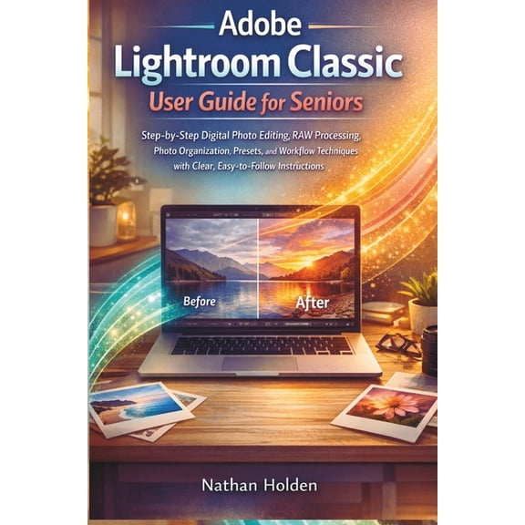 Adobe Lightroom Classic User Guide for Seniors: Step-by-Step Digital Photo Editing, RAW Processing, Photo Organization, , (Paperback)