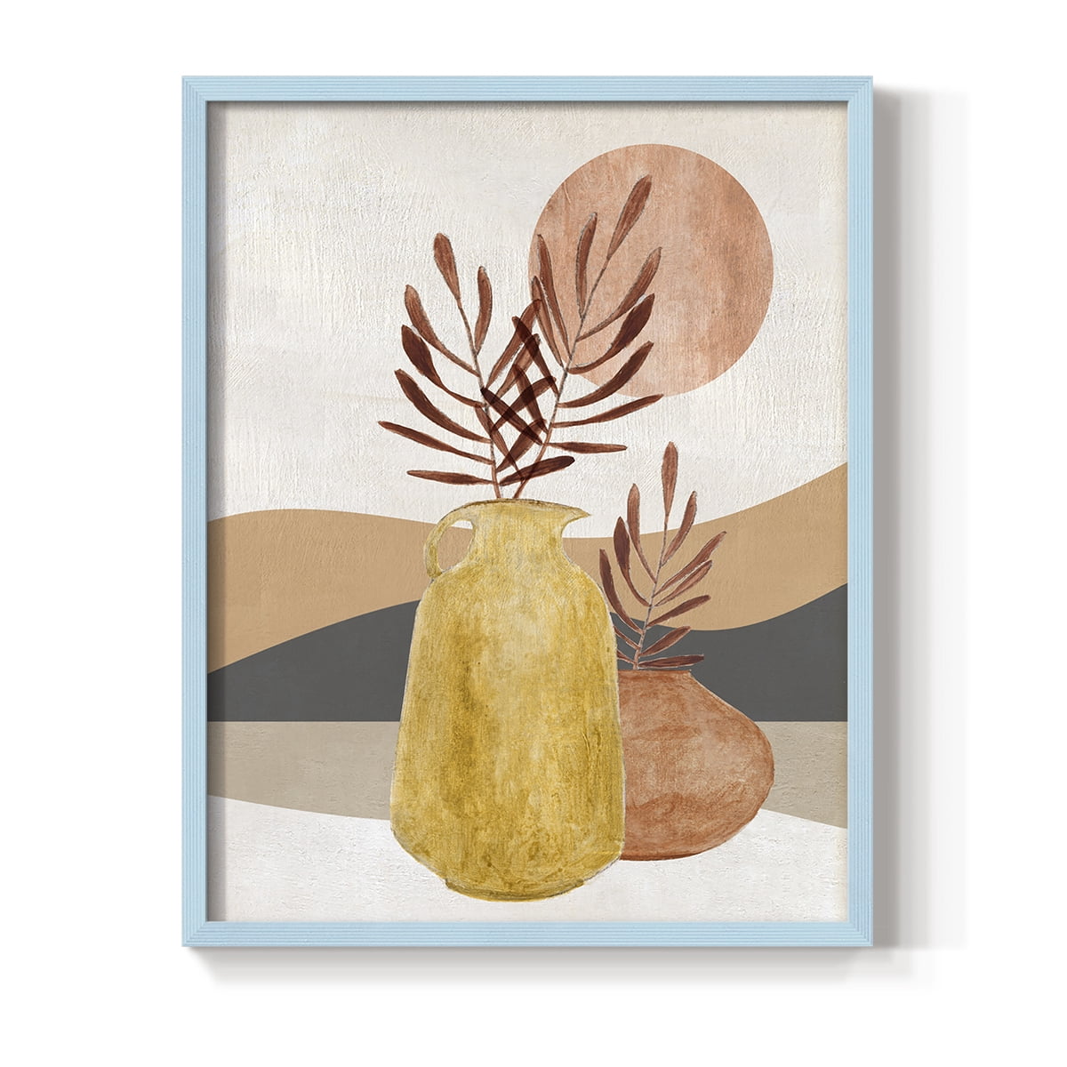 Adobe Moon I in Paper Solid Wood 8 x 10 Framed Print