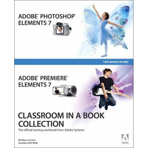 Pre-Owned Adobe Photoshop Elements 7 and Adobe Premiere Elements 7 Classroom in a Book Collection: The Official Training Workbook from Adobe Systems [With DVD R (Paperback) 0321573846 9780321573841