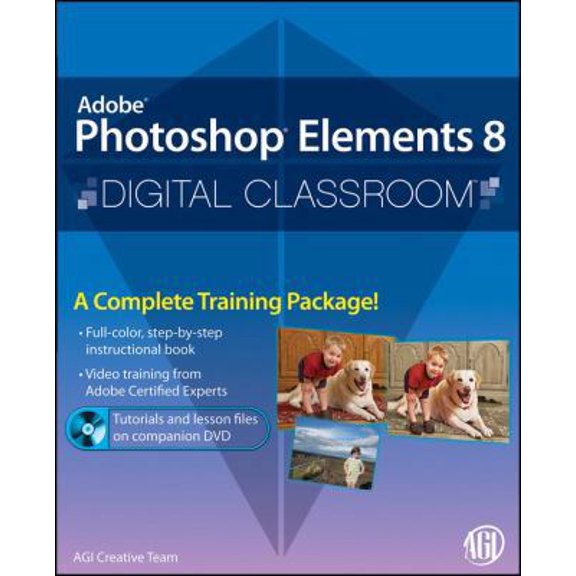 Pre-Owned Photoshop Elements 8 Digital Classroom, (Book and Video Training) (Paperback) 0470566922 9780470566923