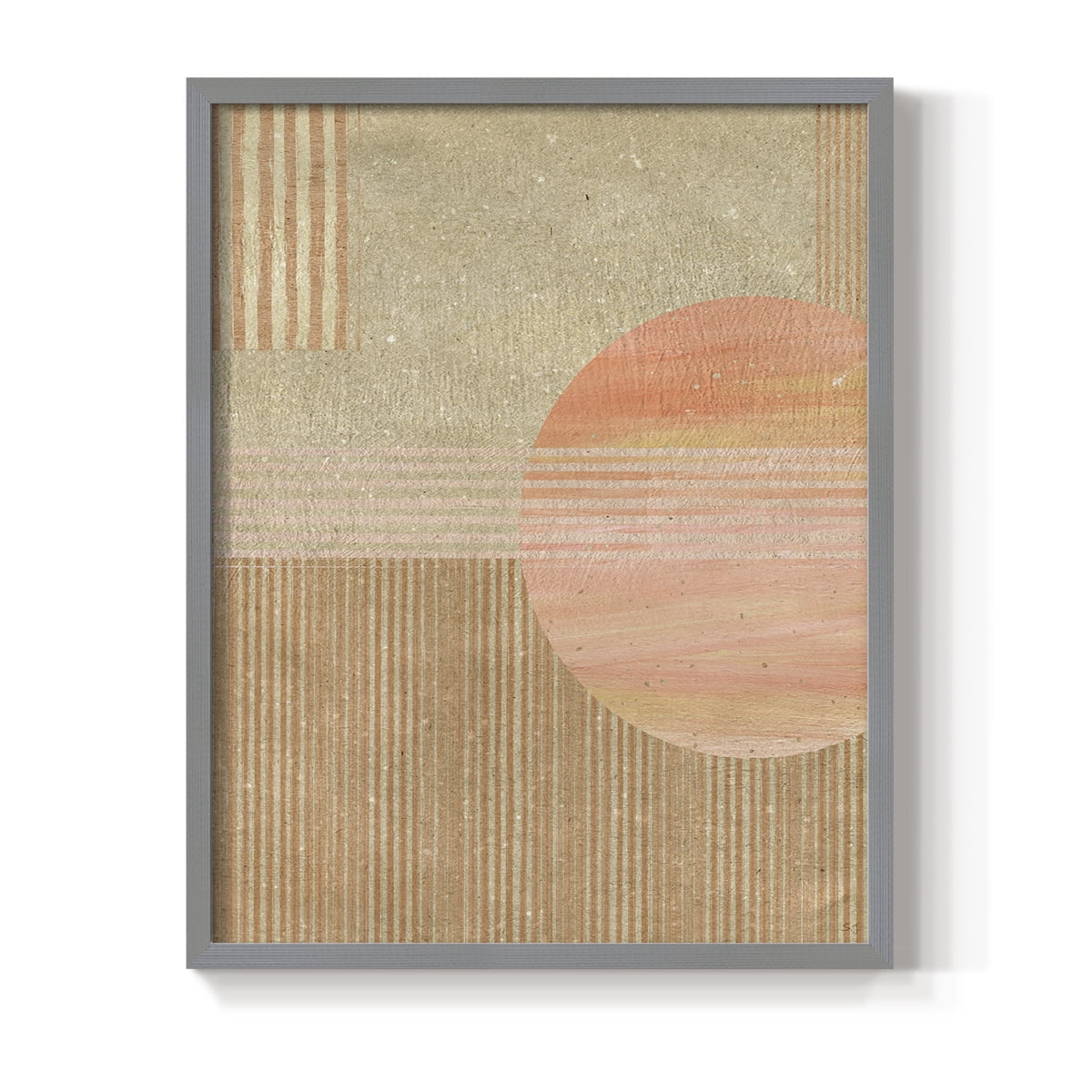 Adobe Sunrise II in Paper Solid Wood 11 x 14 Framed Print