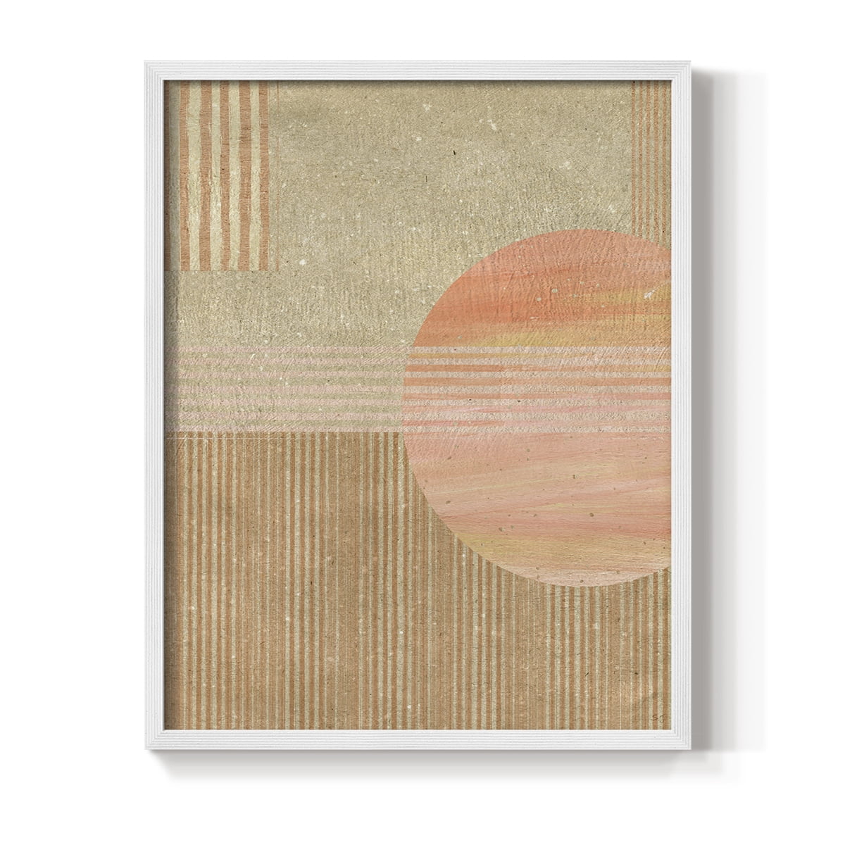 Adobe Sunrise II in Paper Solid Wood 8 x 10 Framed Print
