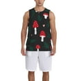 Adobk Amanita Mushroom Print Basketball Jerseys Sports Fans Shirts