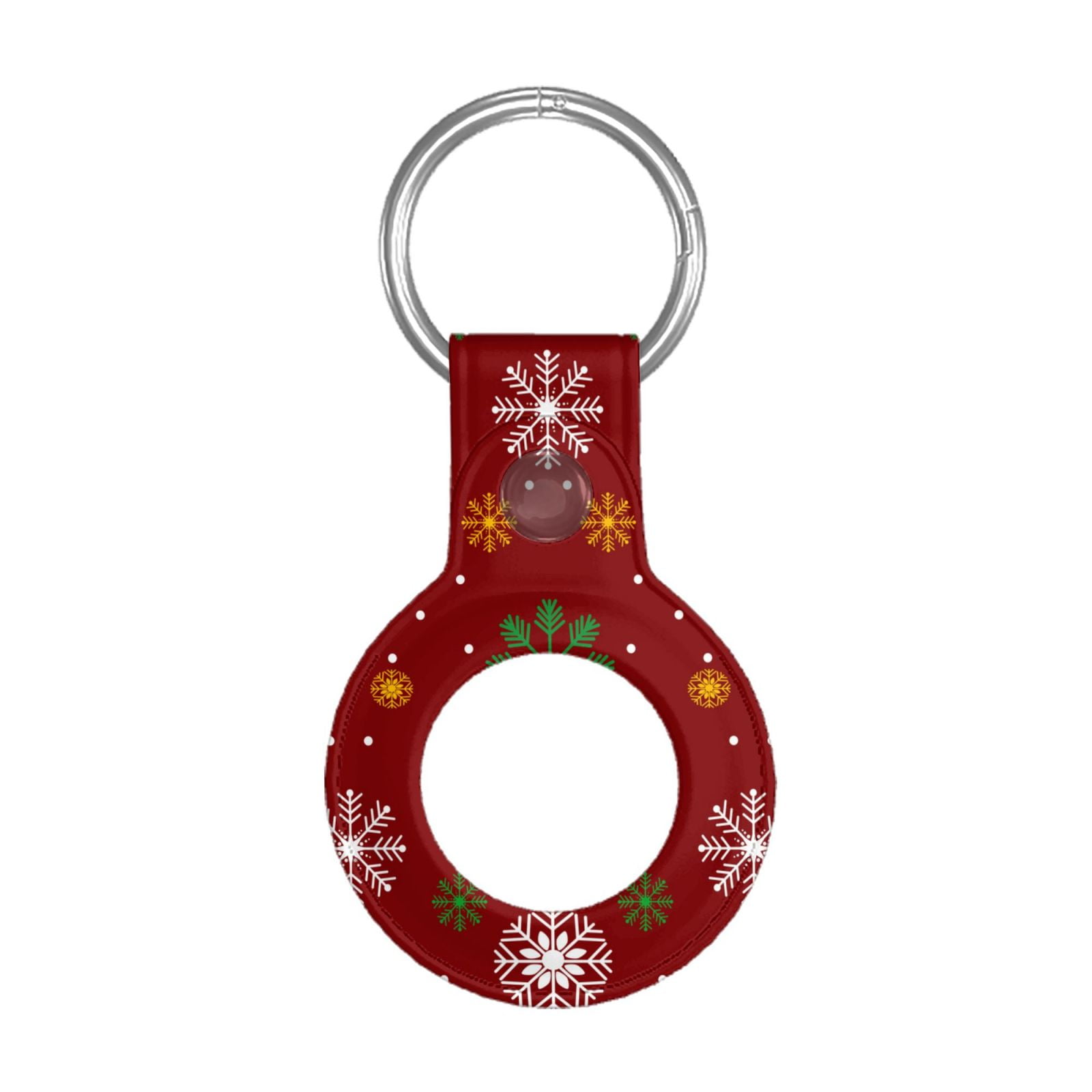 Adobk Apple Airtag Secure Holder With Key Ring Durable, Scratch