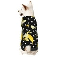 Adobk Banana Print Dog Hoodie Dog Sweater Stylish Dog Clothes Print Pet