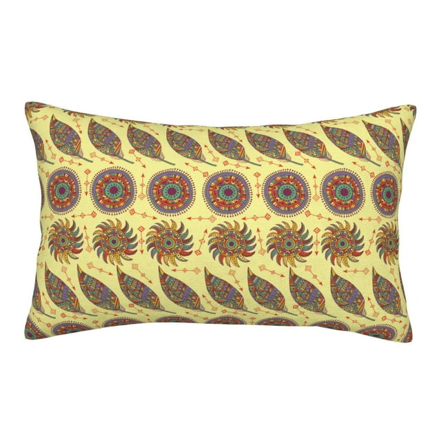 Adobk Bohemia Print Pillowcases Cotton Queen Pillow Cases,20"x30",Soft