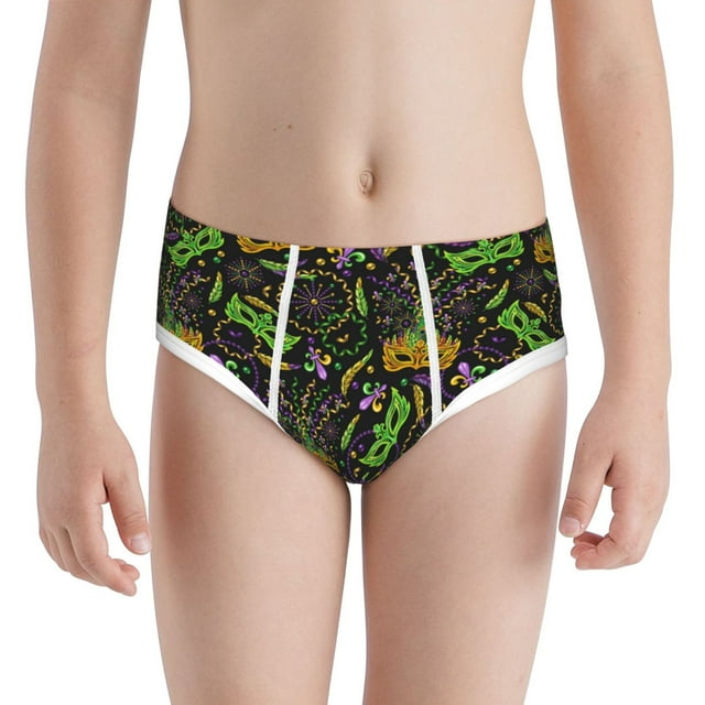 mardi gras mask underwear