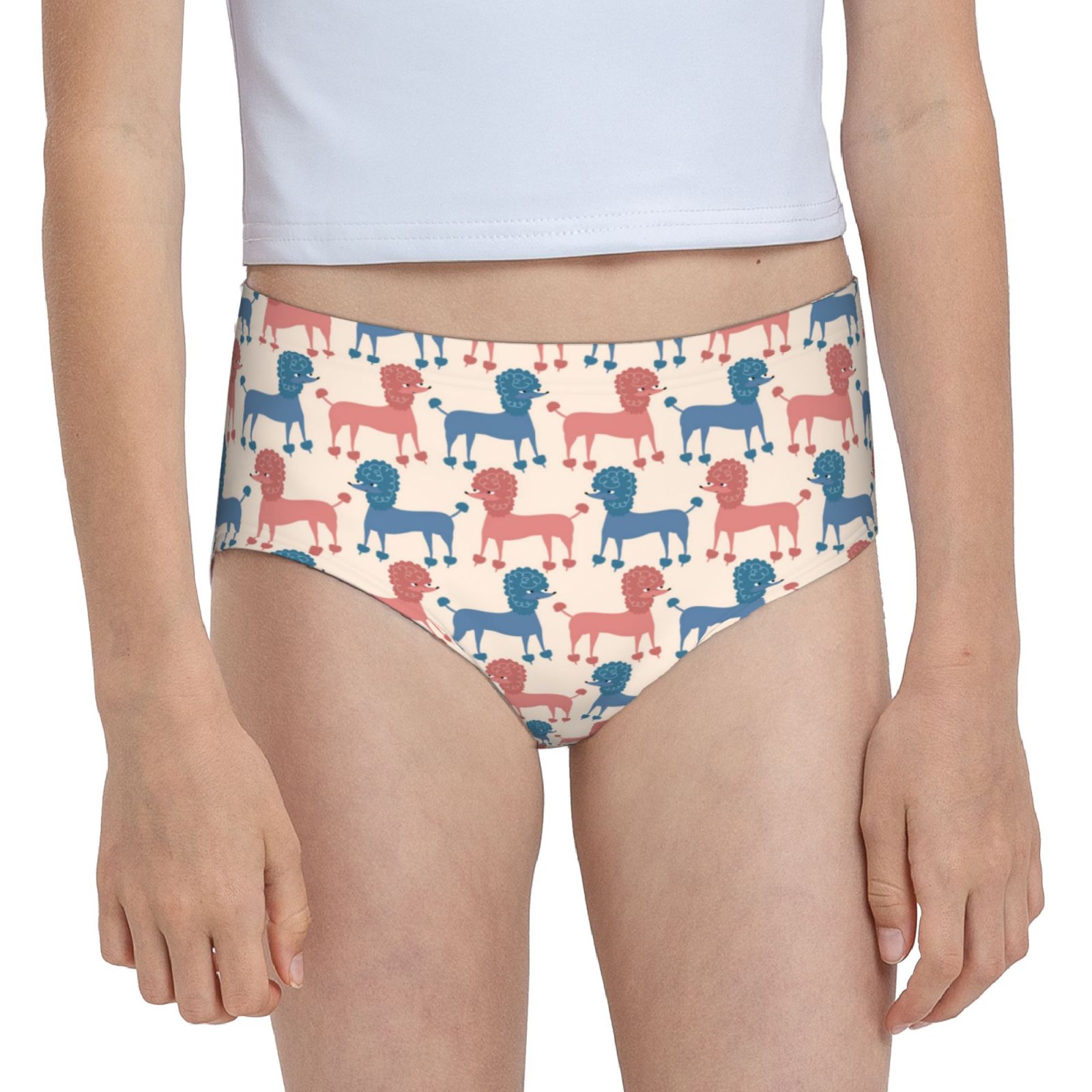 Babyhug 100% Cotton Polka Dots & Animal Printed Panties Pack Of 3 - Multi Colour main image 1