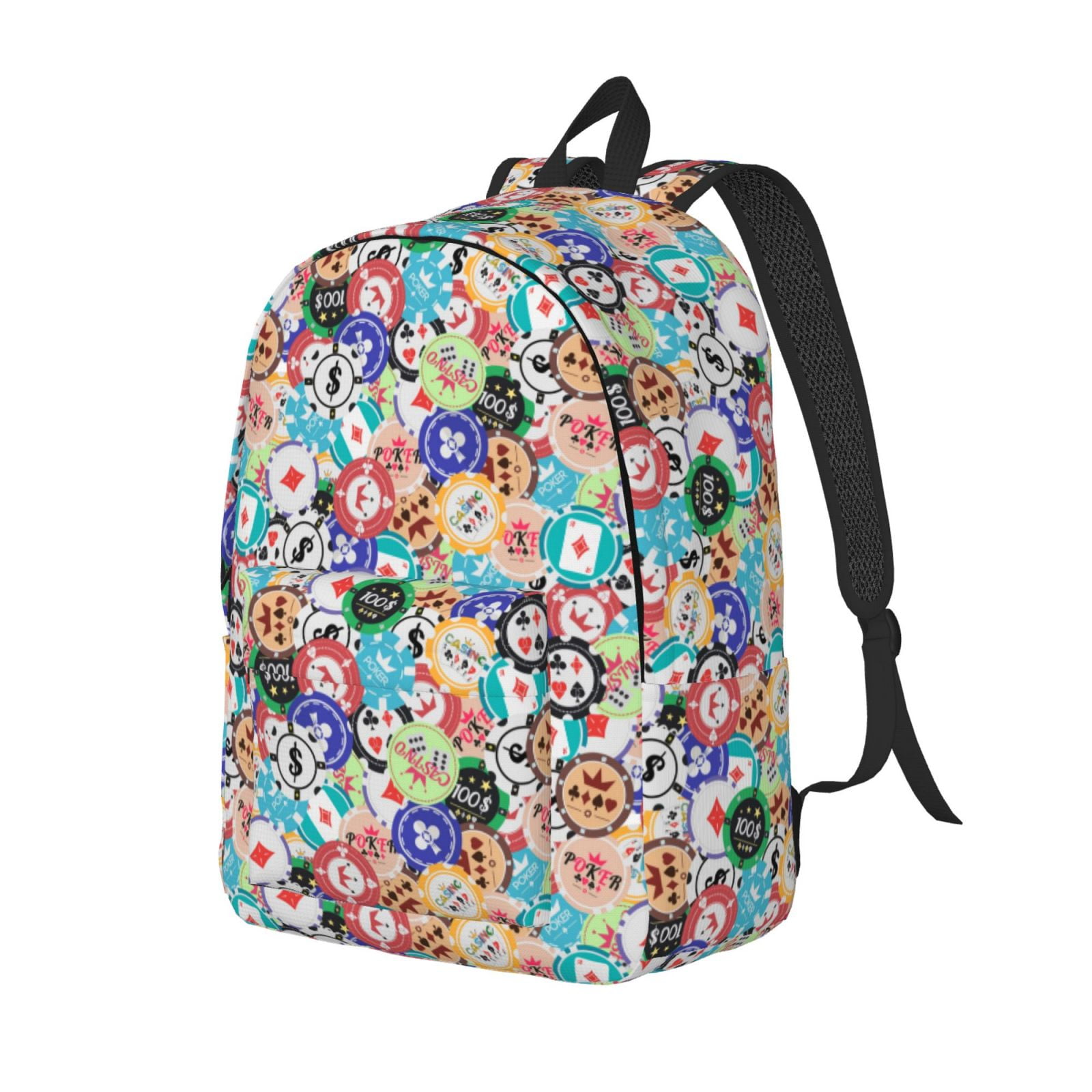 Backpack Sleeping Chihuahua Dog School Shoulder Bag Lightweight Laptop