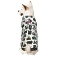 Adobk Cool Camera Print Dog Hoodie Dog Sweater Stylish Dog Clothes
