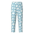 Adobk Cute Animals Print Teenagers' Pajama Pants Pajama Pants Long