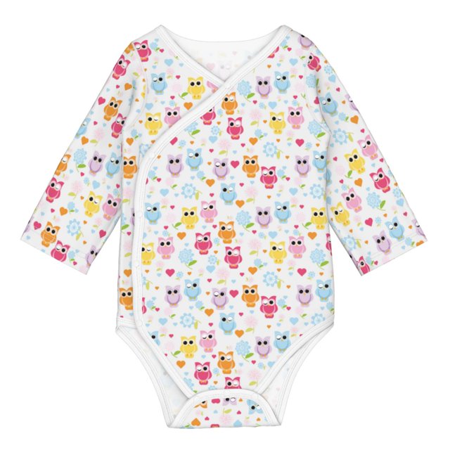 Adobk Cute Owl Print Baby Long Sleeve Bodysuit Baby Clothes Newborn adobk-cute-owl-print-baby-long-sleeve-bodysuit-baby-clothes-newborn