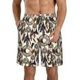 Adobk Dreamcatcher Print Men's Swim Trunks Hawaiian Bathing Suit