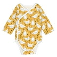 Adobk Funny Chicken Print Baby LongSleeve Bodysuit Baby Clothes