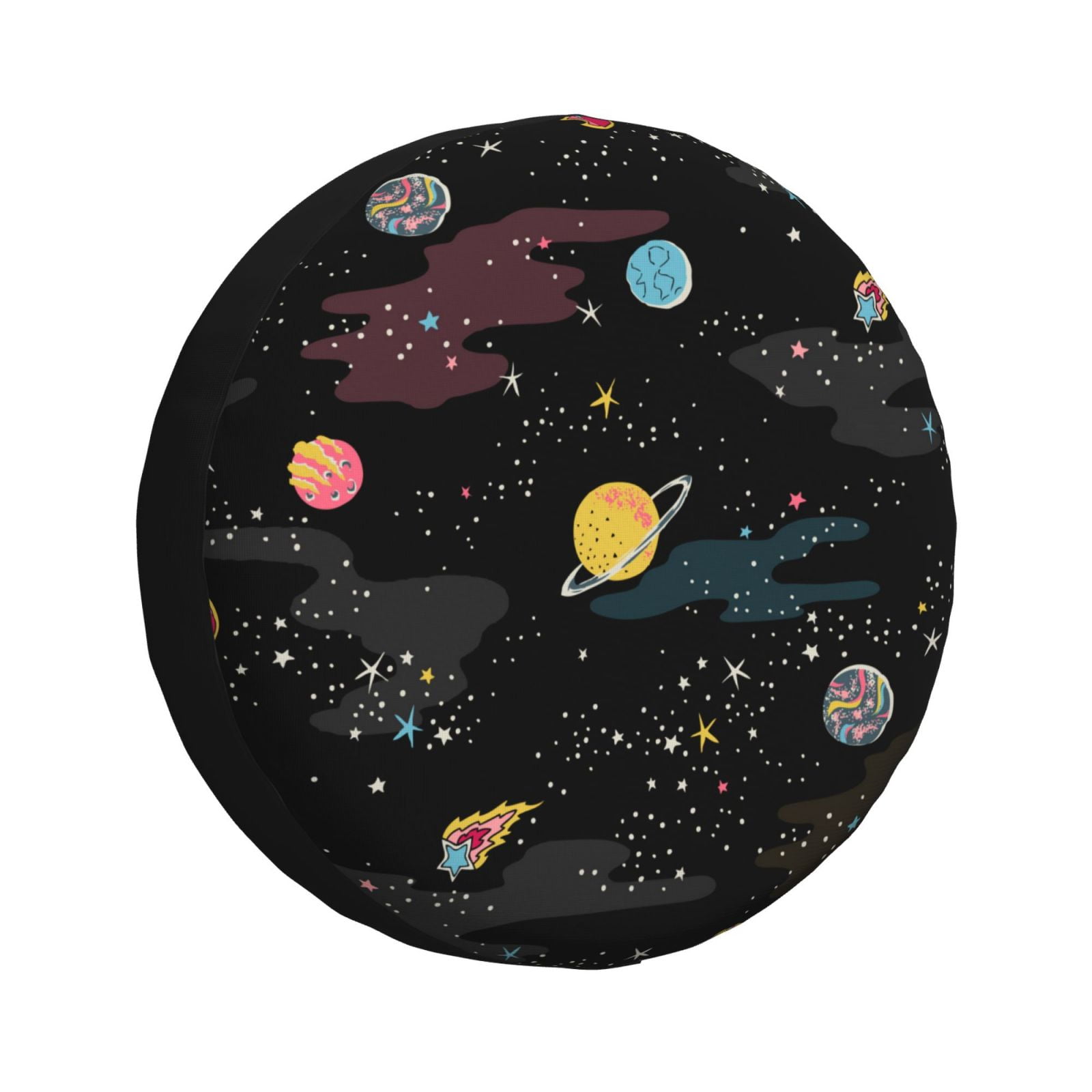 Adobk Galaxy Print Tire Covers, Waterproof AntiUV Sun Snow Rain Tire