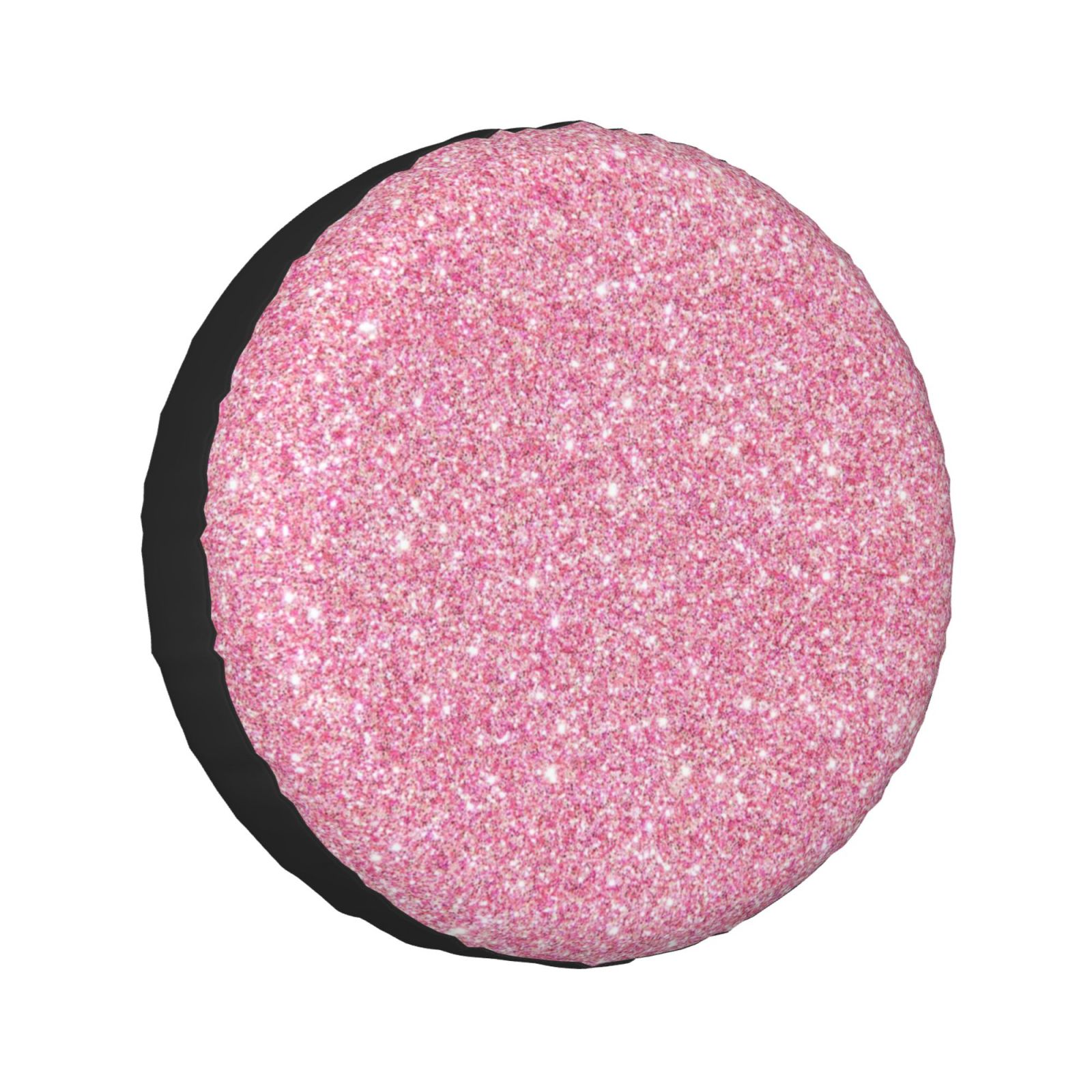 Adobk Glitter Pink Spare Tire Wheel Cover For Car Truck Suv Camper Trailer Universal Fit 