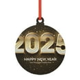 Adobk Happy New Year 2025 E Print Christmas Ornaments, Acrylic Horse