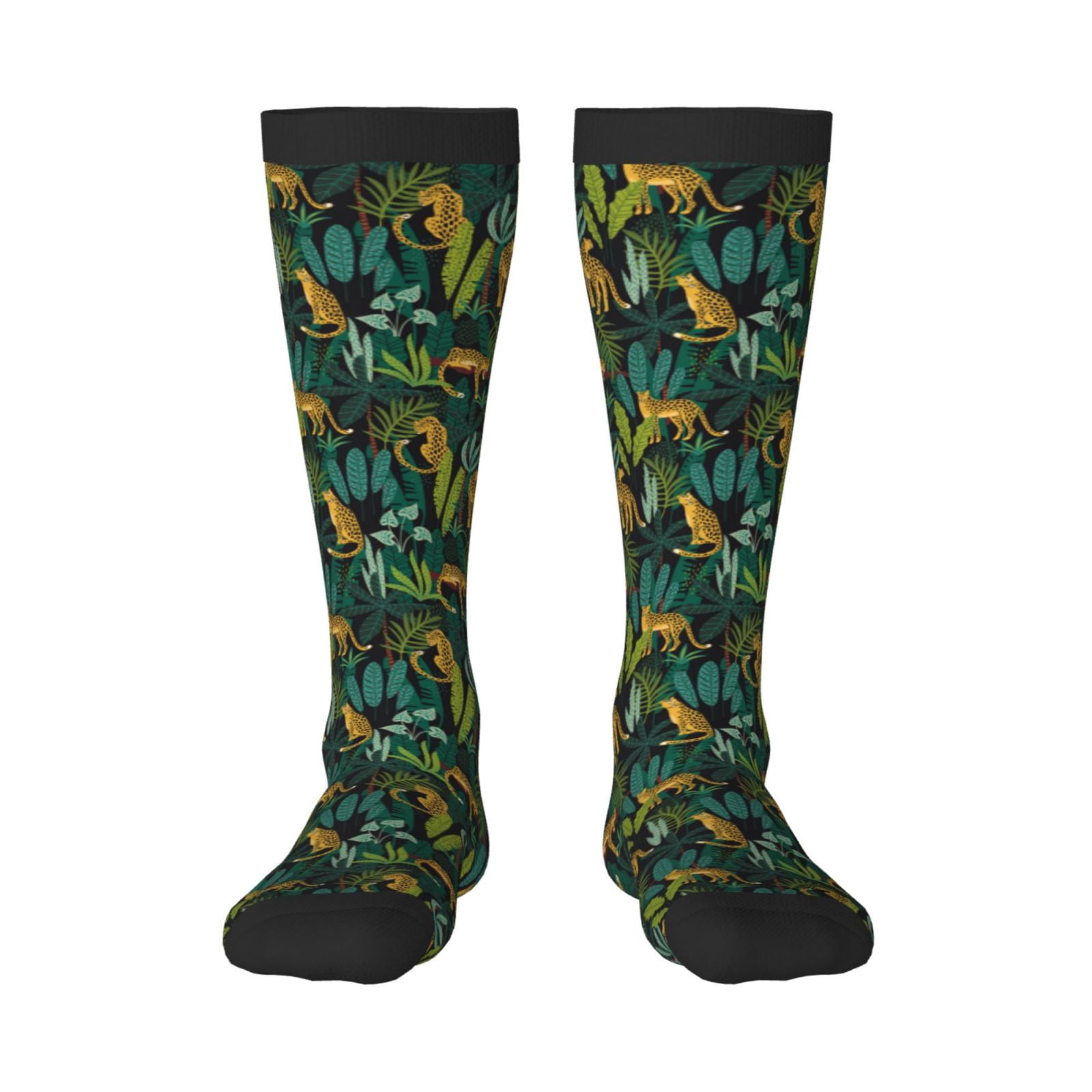 Frond Jungle IslandZone® Athletic Socks—3-Pack main image 1
