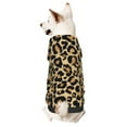 Adobk Leopard Print Print Dog Hoodie Dog Sweater Stylish Dog Clothes Print Pet Clothing Outfit