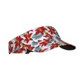 Adobk Lilies Flowers Print Sunscreen Visor Hats for Women & Men, Sport