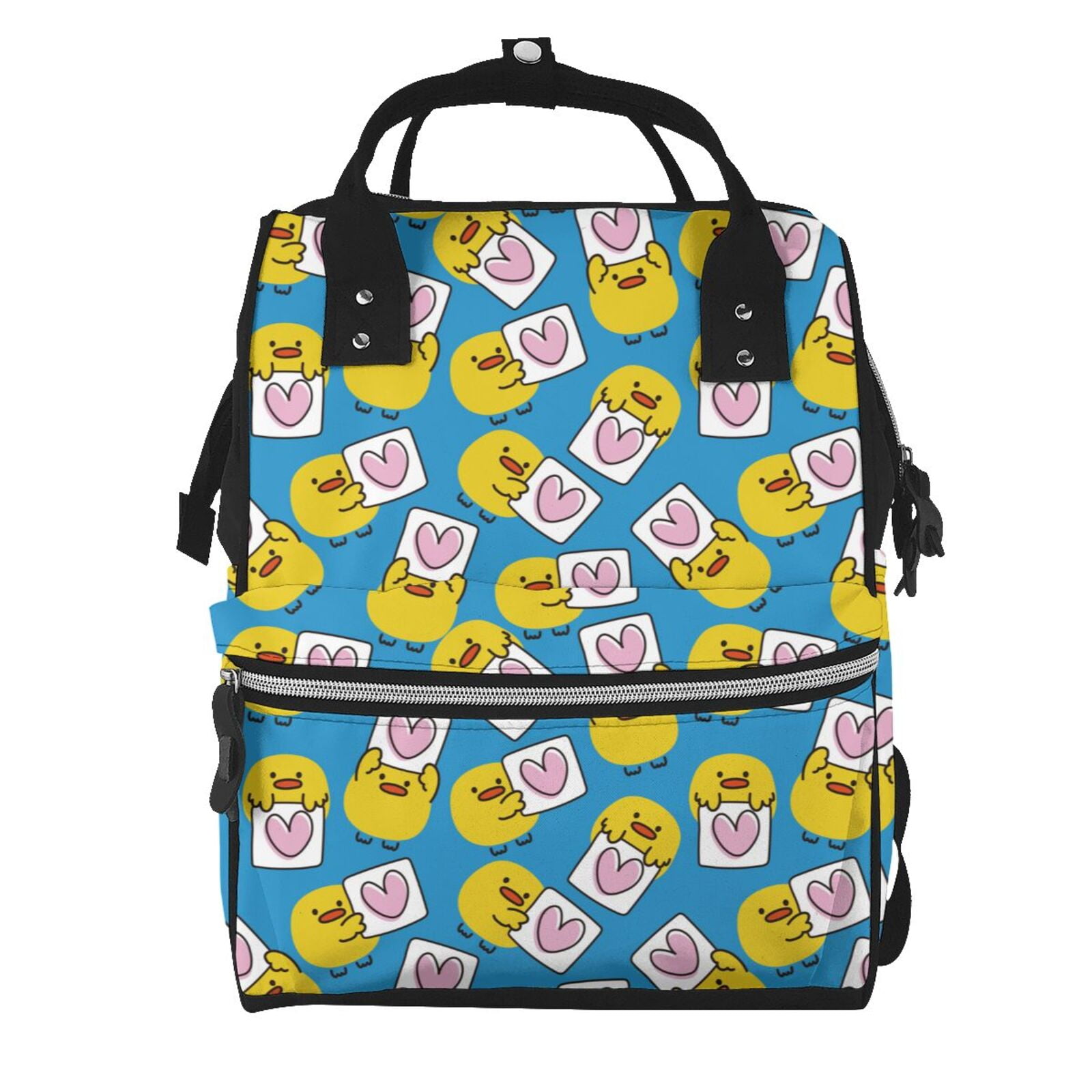 Adobk Lovely Duck Print Mummy bag Diaper Tote Bags Larger Capacity