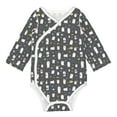 Adobk Lovely Penguin Print Baby LongSleeve Bodysuit Baby Clothes