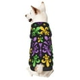 Adobk Mardi Gras5 Print Dog Hoodie Dog Sweater Stylish Dog Clothes ...
