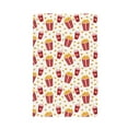 thumbnail image 1 of Adobk Popcorn Print Kitchen Towels Dish Towels Kitchen Essentials for New Home Waffle Towels Kitchen Hand Dish Cloths for Drying and Cleaning, 1 of 7