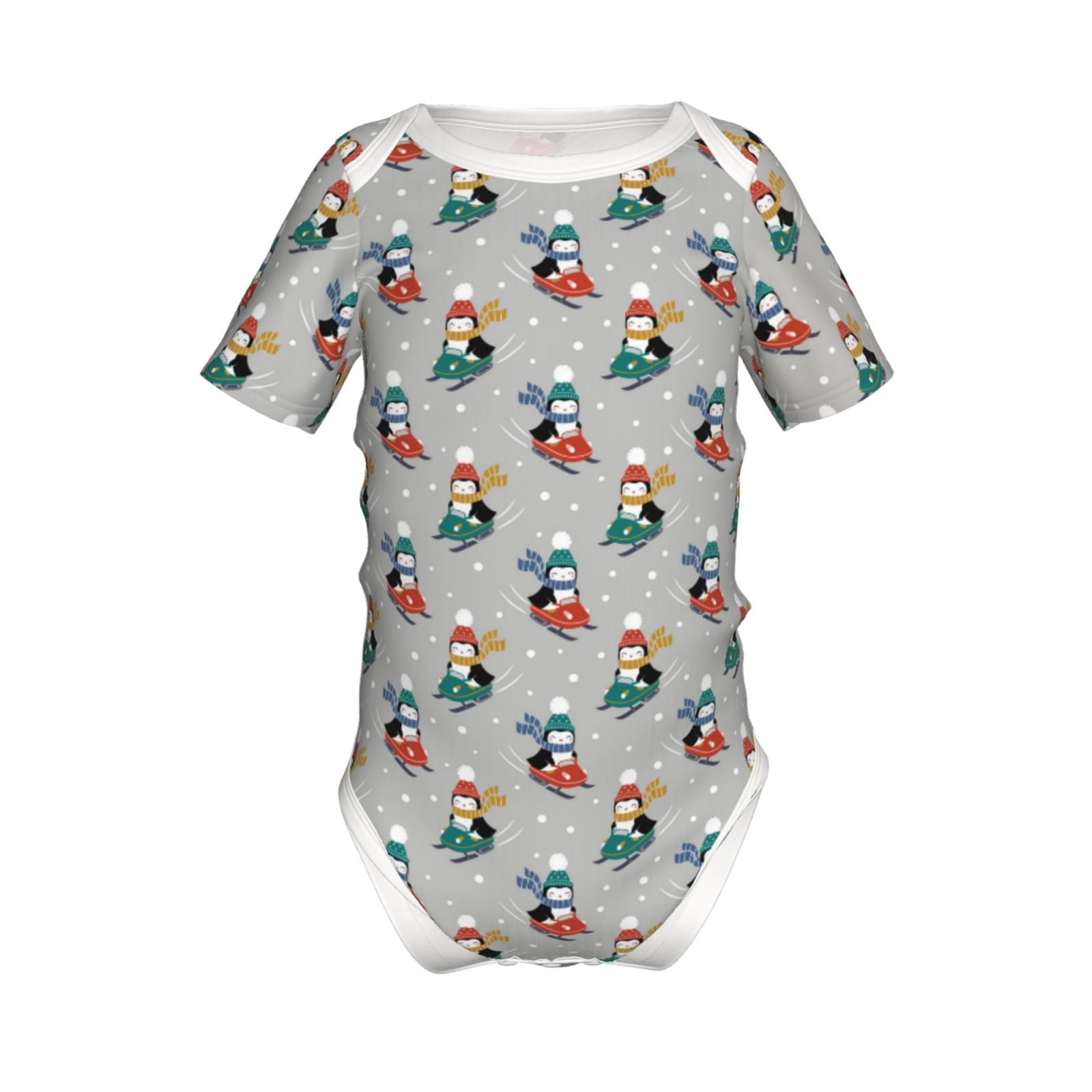 Adobk Skiing penguin Print Baby Climbing Clothes,Jumpsuit Rompers ...