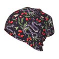 Adobk Snakes And Snake Fruit Print Kid's Beanie Hat Toddlers Winter
