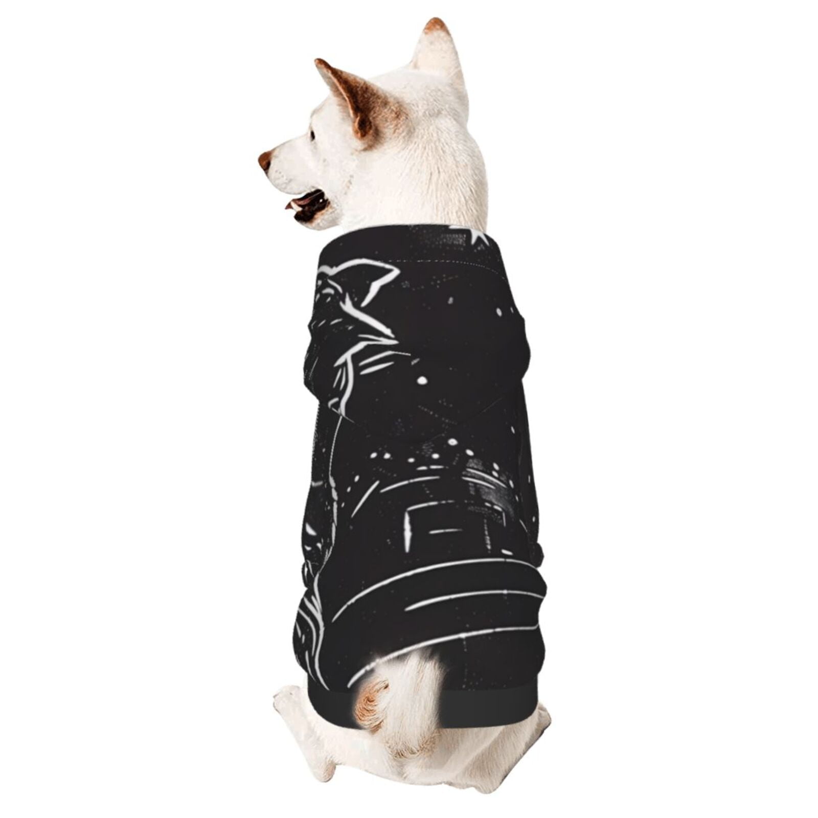 Funky dog Dog Star Logo Hoodie