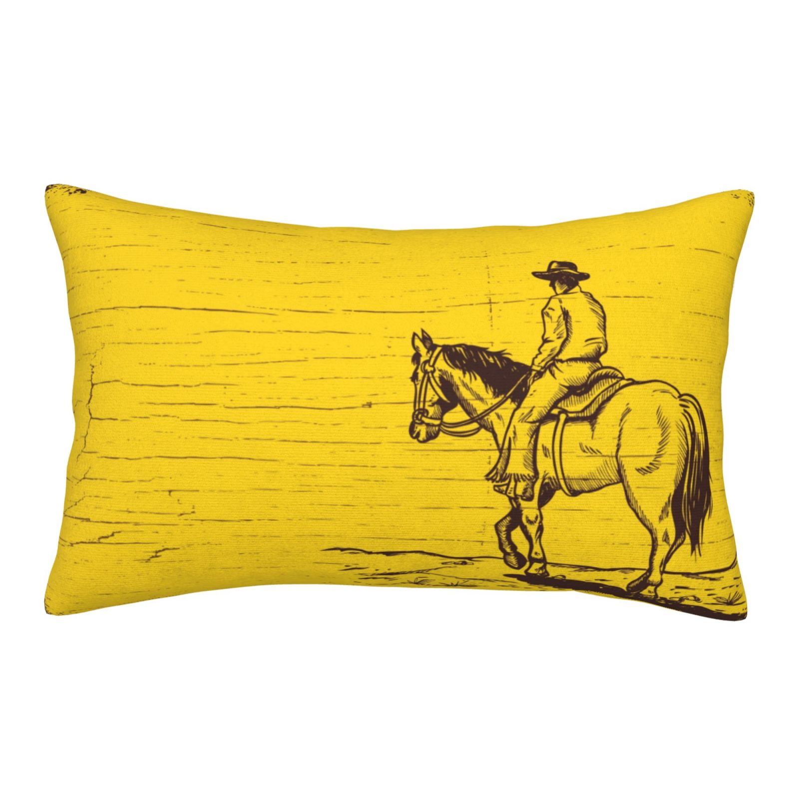 Adobk Western Desert Cowboy 1 Print Pillowcases Cotton Queen Pillow