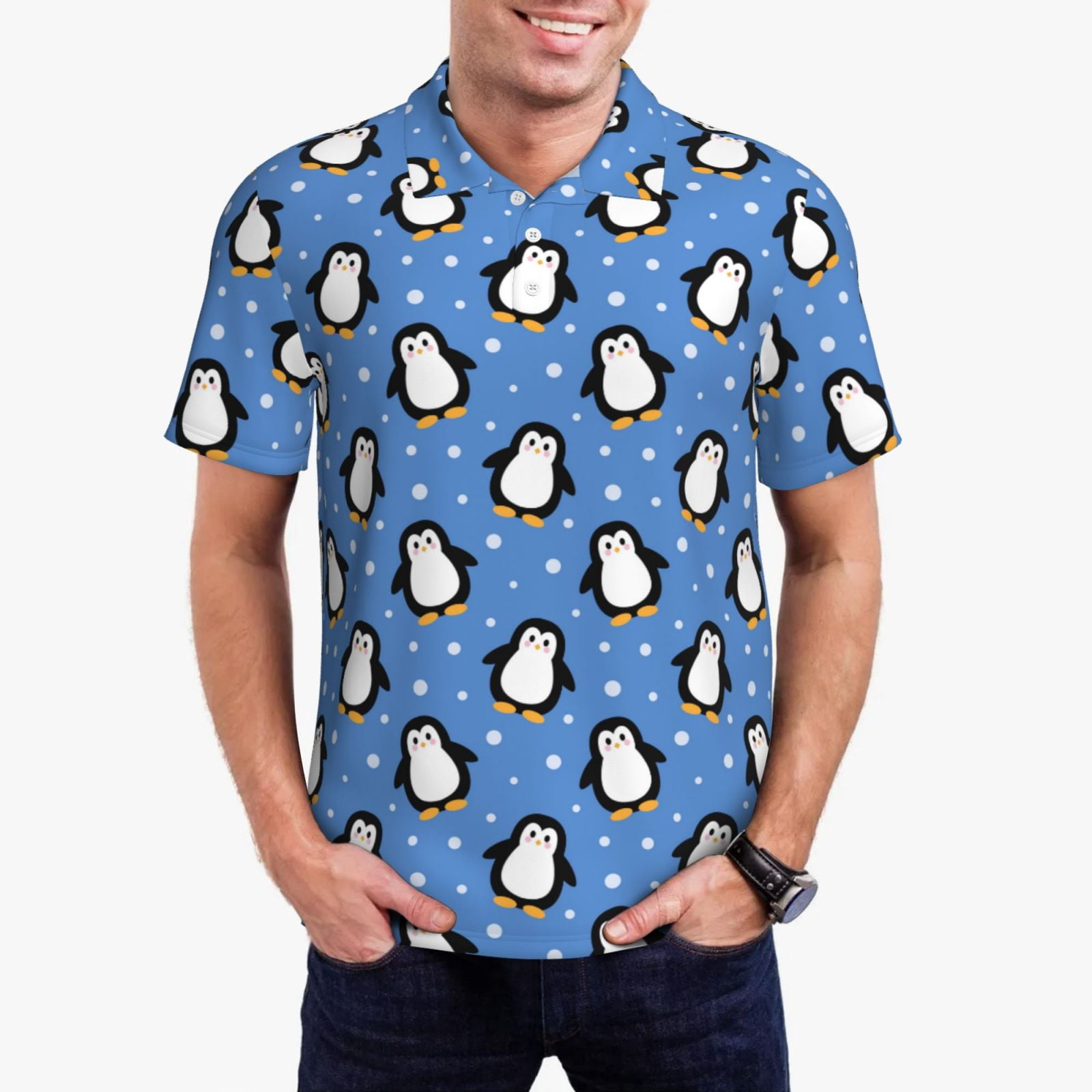 Penguin Print Top