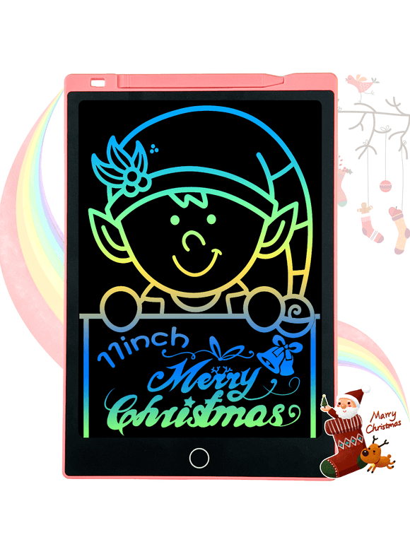 Adofi 10-inch LCD Writing Tablet, Doodle Board, Drawing Tablet Doodle Pad for Kids and Adults, Drawing Board, Graphic Tablet for Kids 2 3 4 Year Old Girls, Writing and Drawing at Home, School