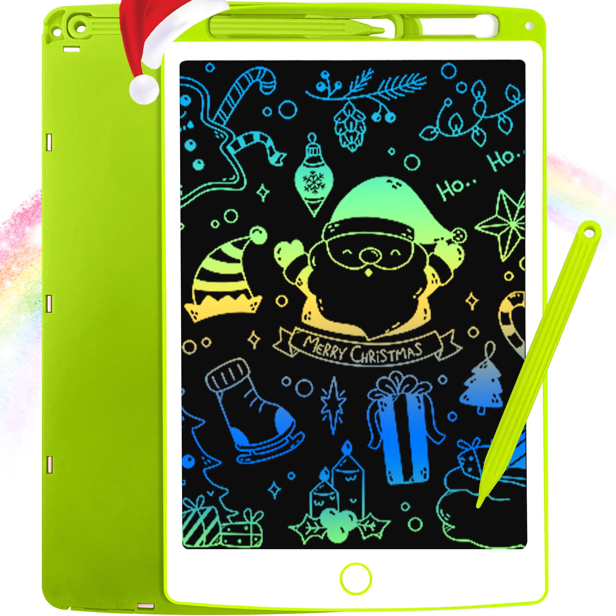 LCD Writing Tablet for Kids Coloring Drawing Tablet for 2 3 4 Years Old  Girls and Boys Birthday Gifts Reusable Doodle Board 10 Inch for Toddlers 2