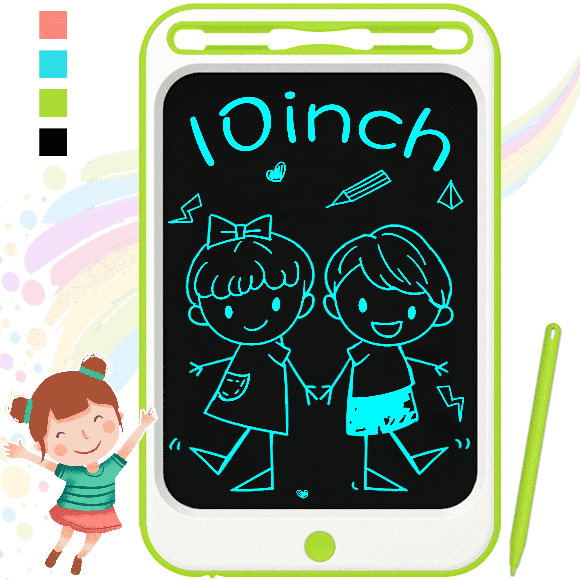 8.5 inch drawing tablet for kids multicolor LCD writing tablet drawing pad  Doodle Board writing pad drawing board baby toy - AliExpress