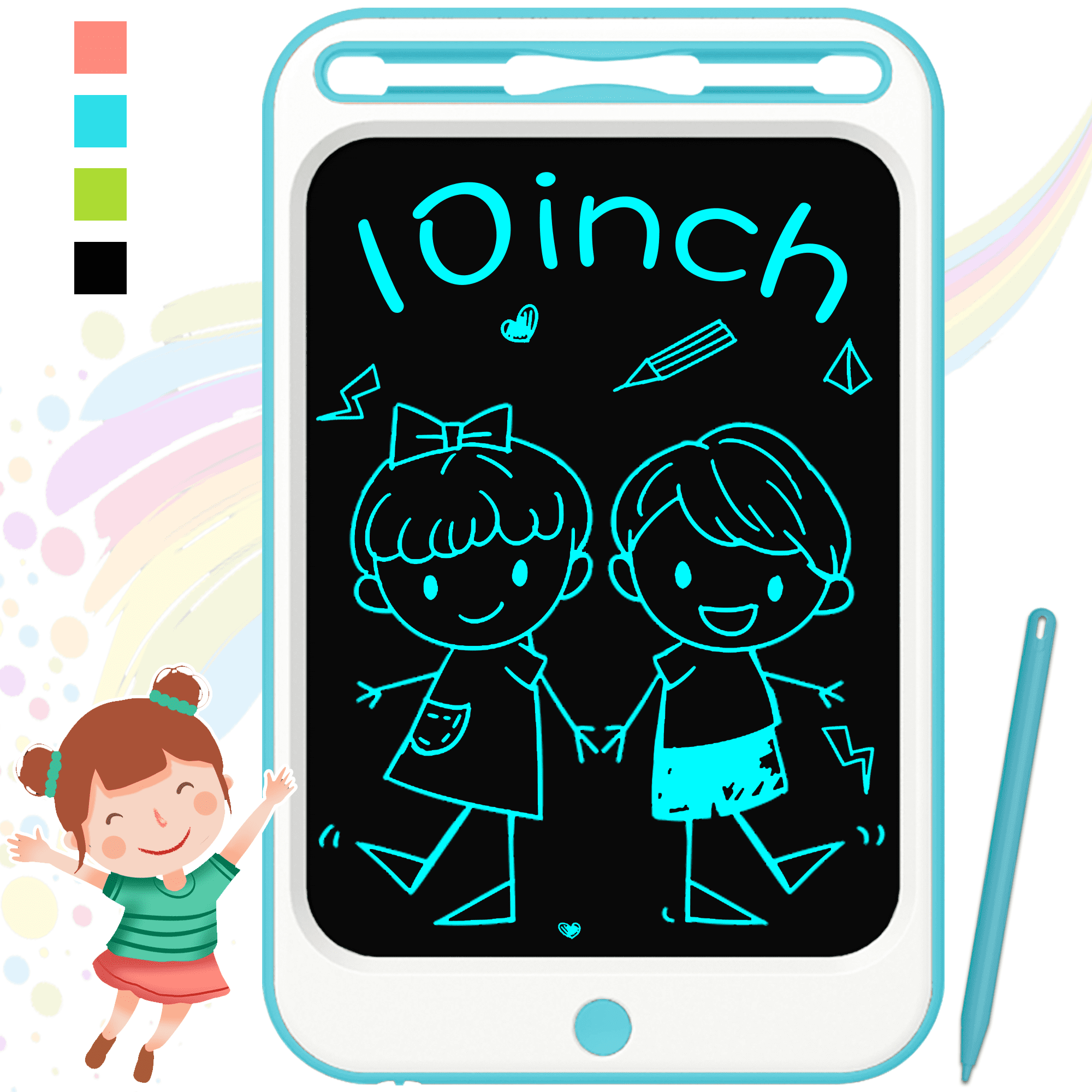 Adofi 8.5-inch LCD Writing Tablet for Kids, Etch a Sketch Writing Board  for Kids, Toy for 1 2 3 Year Old Boys Girls Toddlers, Birthday Gifts