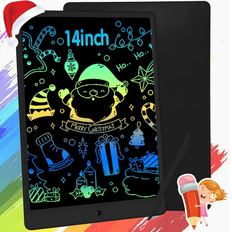 Adofi 14-inch LCD Writing Tablet for Kids, Etch a Sketch Writing Board for  Kids, Toy Gifts for 1 2 3 Year Old Boys Girls Toddlers Kids | Kids