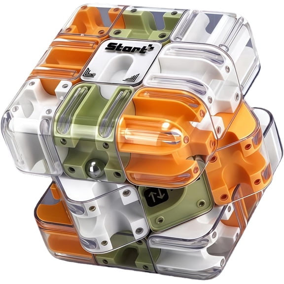 Adofi Brain Teaser & Educational Toy This 3D maze cube ball is more than a puzzle; it's a captivating brain game designed to boost logical thinking, enhance spatial reasoning, and improve concentr