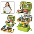 thumbnail image 1 of Adofi 55 Piece Kids Kitchen Playset, 3-in-1 Play Kitchen Accessories Toy, 1 of 8