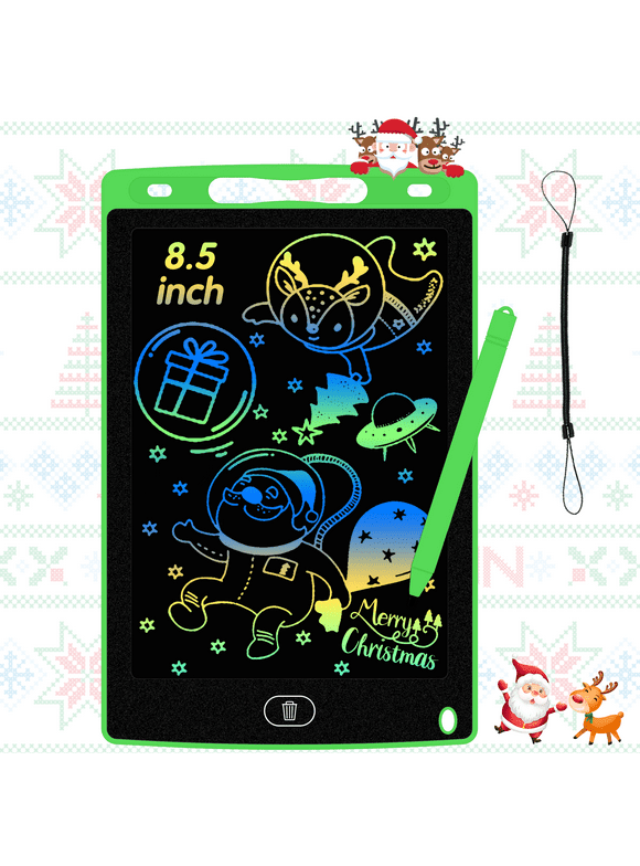 Adofi 8.5-inch LCD Writing Tablet for Kids | Etch a Sketch Writing Board for Kids | Toy for 1 2 3 Year Old Boys Girls Toddlers | Birthday Gifts | Kids Electronics Drawing Board | Travel Learning Games