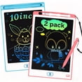 thumbnail image 1 of Adofi 10-inch LCD Writing Tablet for Kids, 2 PCS Writing Board for Kids, Boogie Board for 2 -6 Year Old Boys Girls, Electronics Drawing Board, 1 of 8