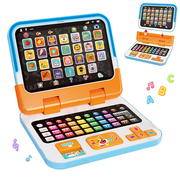 Adofi Learning Toys for Toddlers 1 3, Interactive Educational Laptop Toy with Music & Lights, Learning Toddler Toys for 3 to 4 Year Old,  Music Toys for Toddler