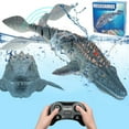 thumbnail image 1 of Adofi Remote Control Mosasaurus Dinosaur Toys for Kids, RC Boat Diving Dinosaurs Toys, 1 of 6