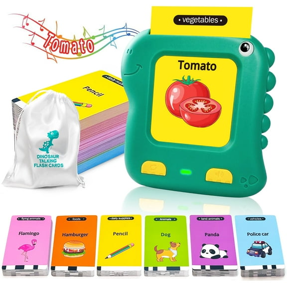 Adofi Talking Flash Cards, Educational Interactive Toys for Toddlers, Preschool Montessori learning Toys for Toddlers, 117 Flashcard with 234 Sight Words