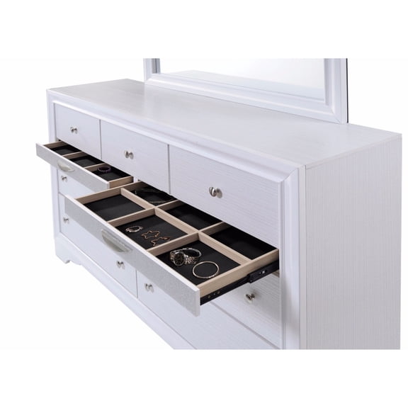 Adolescent Dresser, White