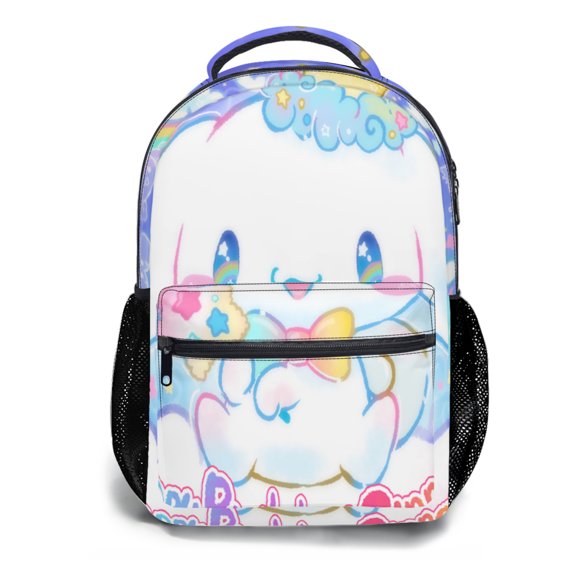 Adolescent cartoon sanrio Backpack - Durable Backpack Container in Unique Prints for Travel & Travel - Water Resistant, Padded & Large Compartments