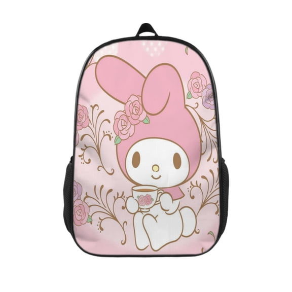Adolescent cartoon sanrio Backpack - Durable Backpack Container in Unique Prints for Travel & Travel - Water Resistant, Padded & Large Compartments