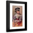 thumbnail image 1 of Adolf Humborg 10x18 Black Modern Framed Museum Art Print Titled - Who is Slimmer, 1 of 5