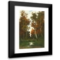 thumbnail image 1 of Adolf Kaufmann 13x18 Black Modern Framed Museum Art Print Titled - Motif of Flensburg, 1 of 5
